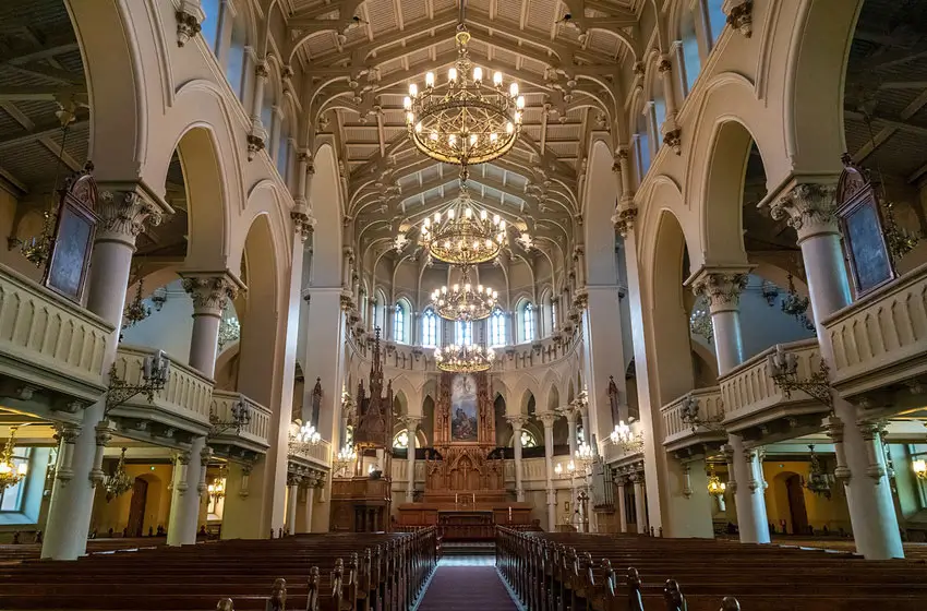 basilica of our lady of dolours interior thrissur