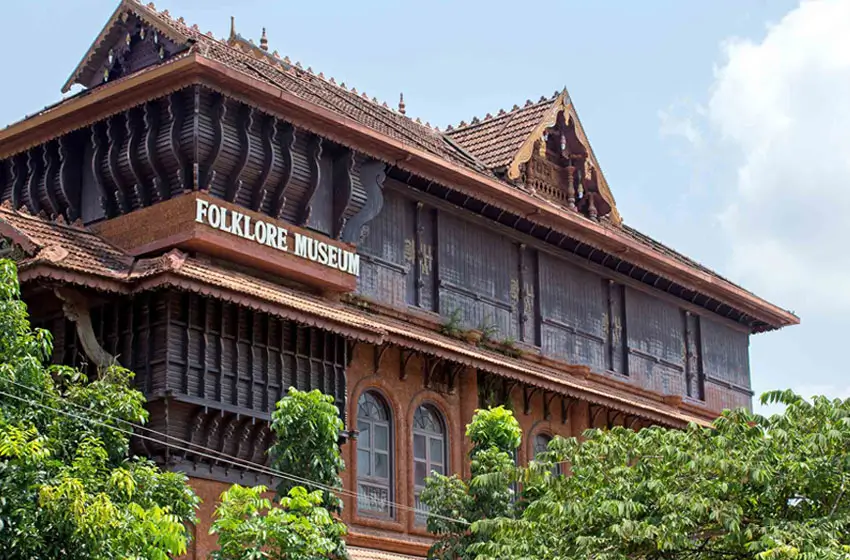 Kerala-Folklore-Museum-traditional-wooden-architecture