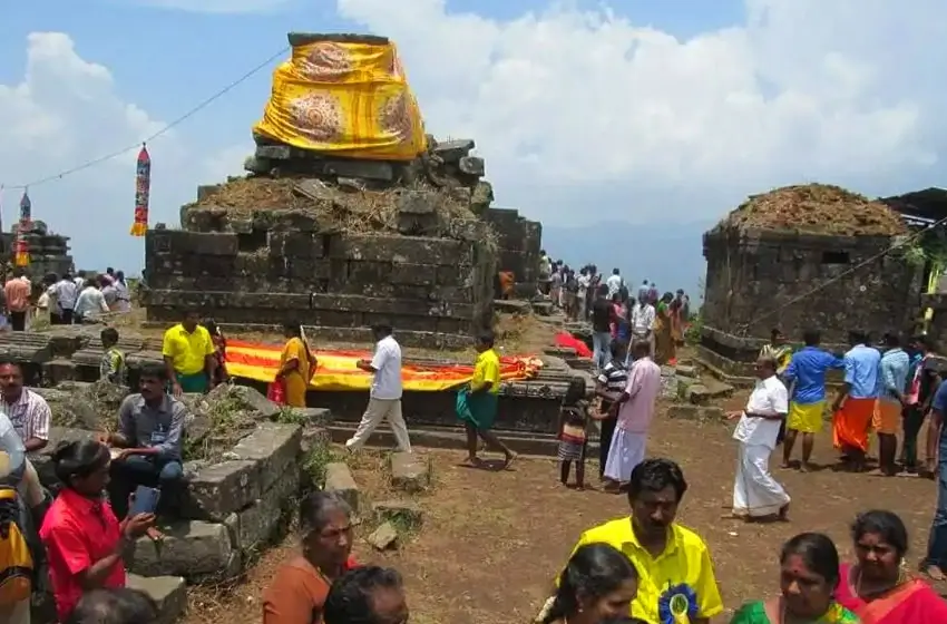 Mangala devi kannagi ancient stone temple
