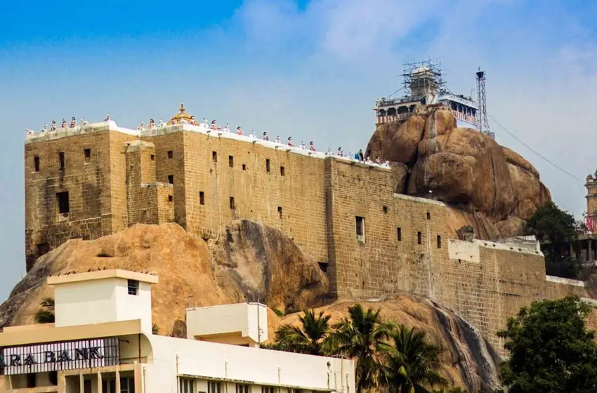 rock fort temple hilltop fortress trichy